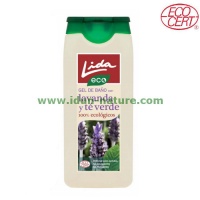Gel de ba�o Lavanda y T� Verde LIDA Eco